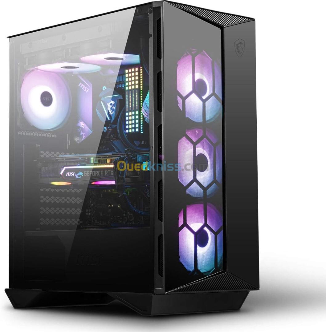 MSI MPG GUNGNIR 110R - Premium Mid-Tower Gaming PC Case