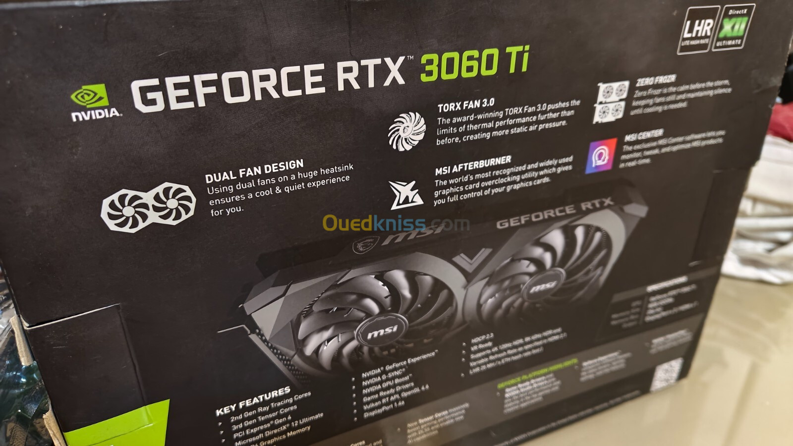 RTX 3060 Ti VENTUS 2X OC LHR