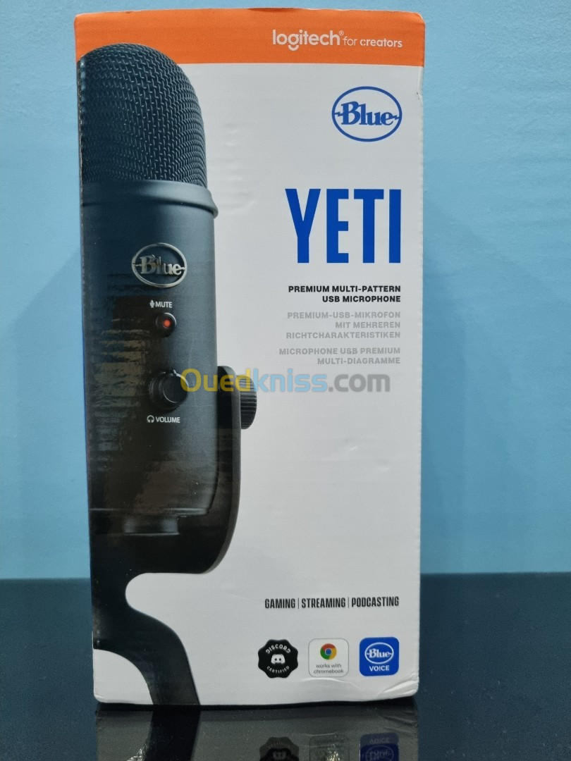 Microphone Blue Yeti Black