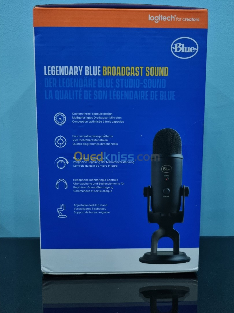 Microphone Blue Yeti Black