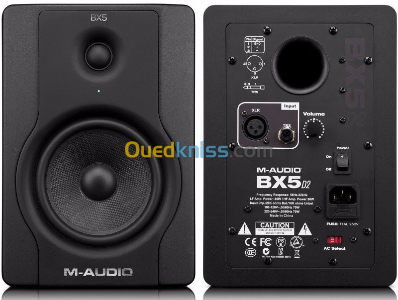 MONITORING M AUDIO - BX5 D2 SINGLE