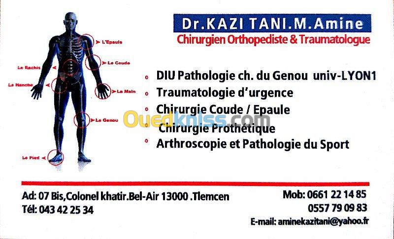 Chirurgie Orthopédique et Taumatologie