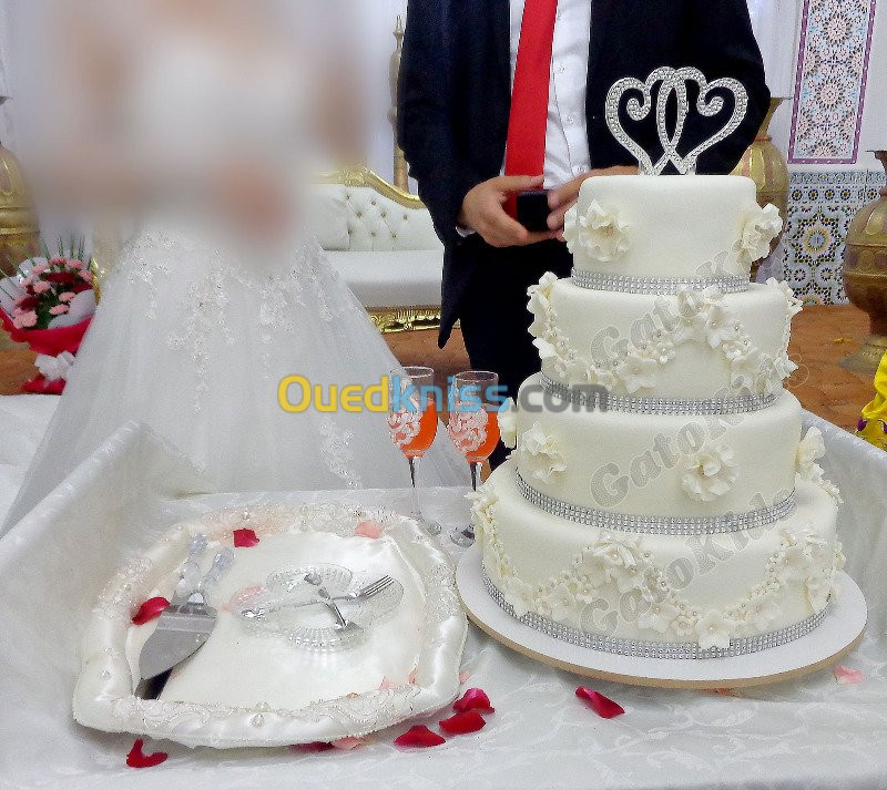 Pièces montées pour mariage et gâteaux