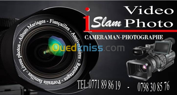 cameraman et photographe 