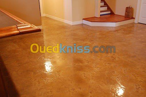 epoxy floor metalique & 3d 