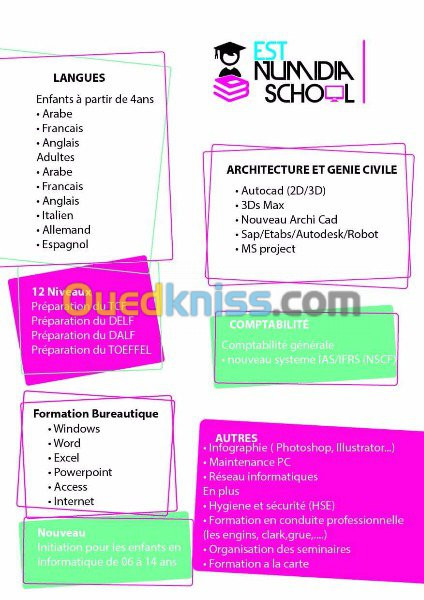 ÉCOLE DE FORMATION PROFESSIONNELLE