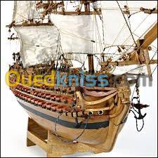   bateau en bois dedecoration a vendre