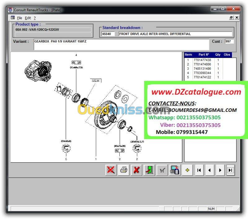 RENAULT trucks CONSULT online