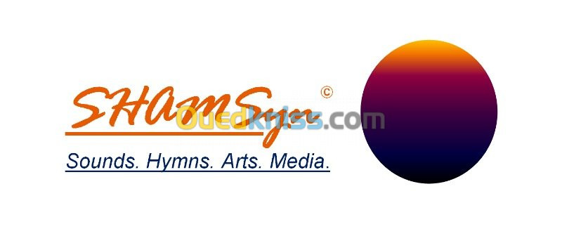  ShamSyn : Sounds. Hymns. Arts. Media.	سْهَمْسِينْ : صوتيات. ترانيم. فنون. ميديا.