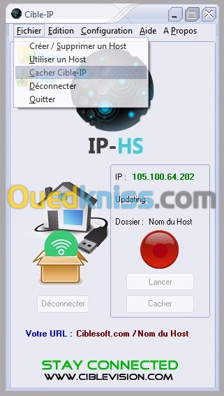 Logiciel  stabilisateur d'ip