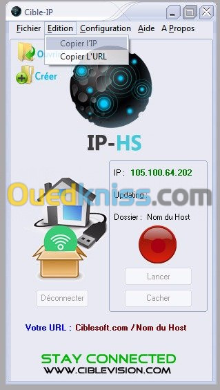 Logiciel  stabilisateur d'ip