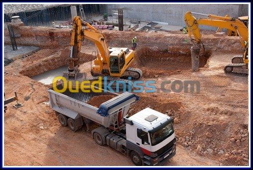 TRAVAUX DE DEMOLITION ET TERRASSEMENT