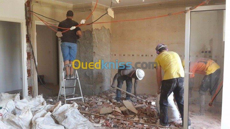 Renovation et Realitation des villa 