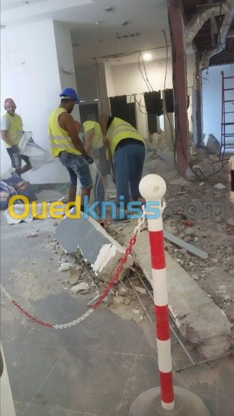 travaux de Demolition 