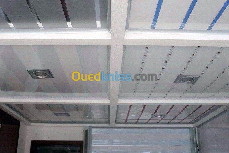 Faux Plafond  (B A 13+PVC)