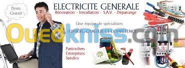 Électricien bâtiments et industriels