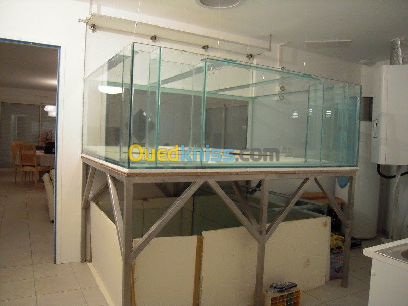 Fabrication et entretien des aquarium