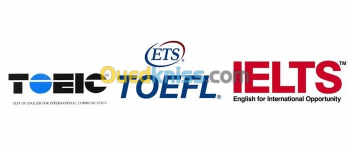 Préparation  IELTS.  TOEFL.