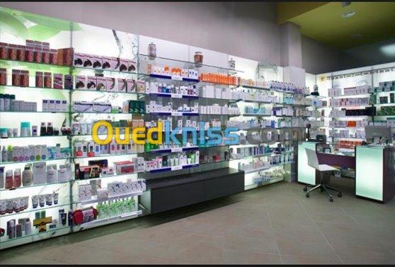 Agencement pharmacie Tizi Ouzou ,Béjaï