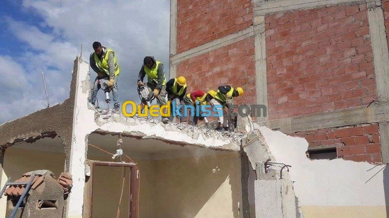 TRAVAUX TERRASSEMENT ET DEMOLITION