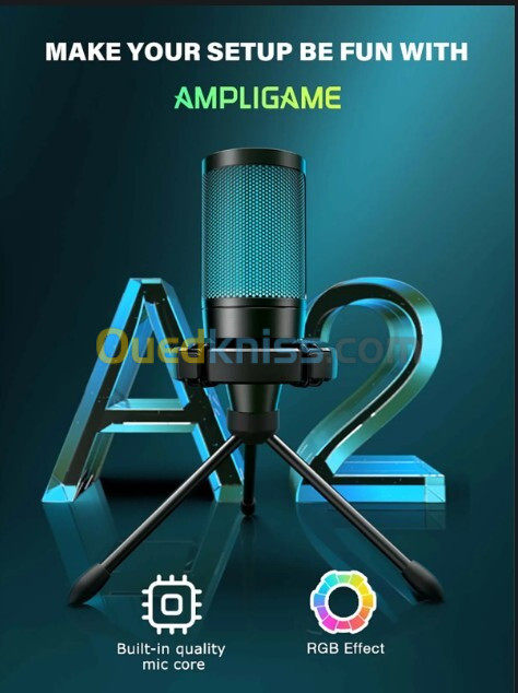 Microphone Fifine Ampligame A2 ( PC / CONSOL )