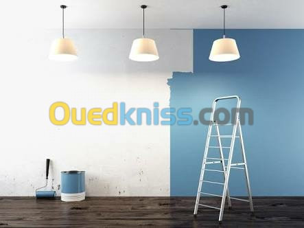 peinture sur mur interieur