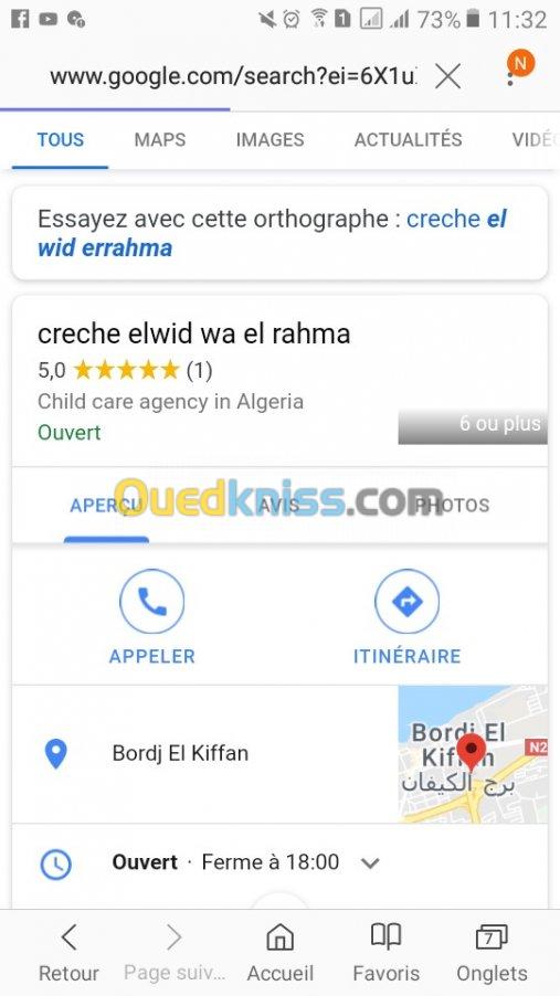 prescolaire creche maternelle garderie