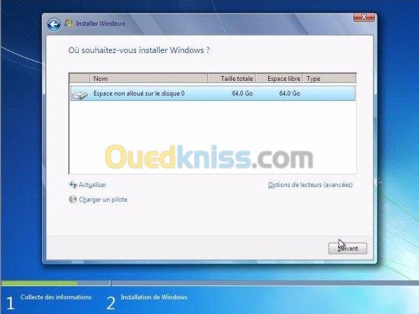 Formatage et Installation Windows