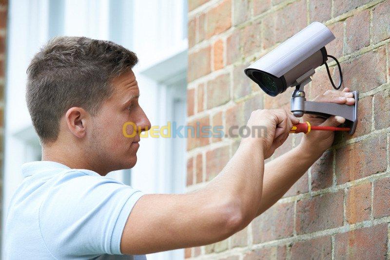 Installation cameras surveillance CCTV