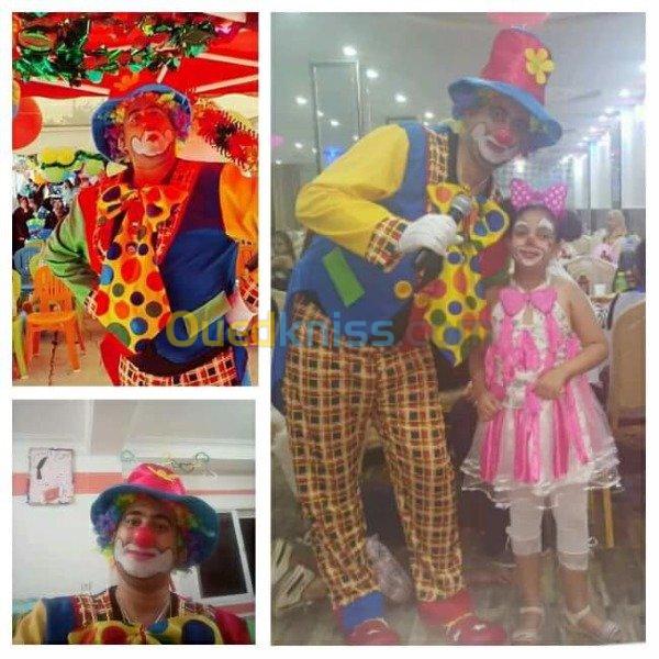 Clown Magicien Mascottes Marionettes