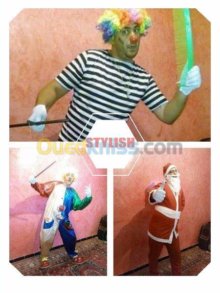 Clown Magicien Mascottes Marionettes