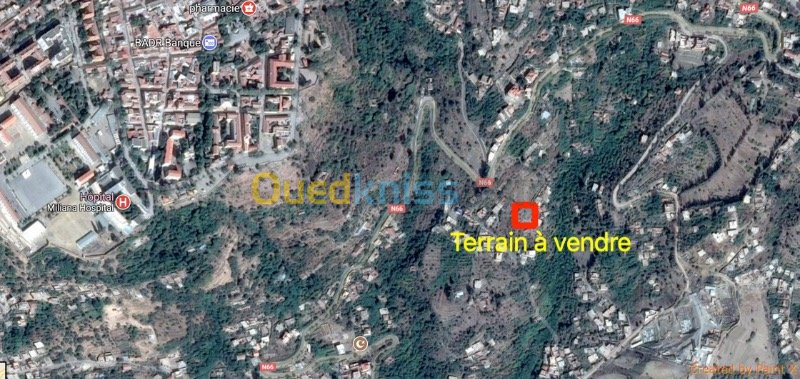 Vente Terrain Ain defla Miliana