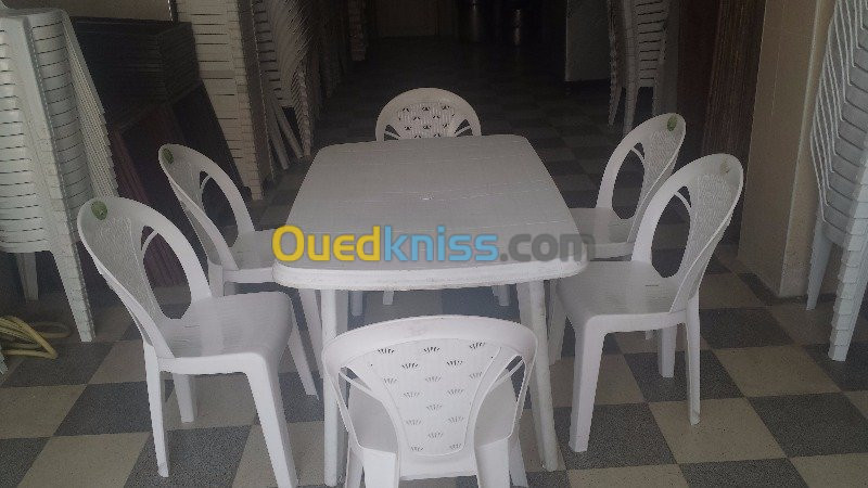 Location de chaises et tables