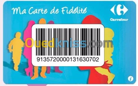 Impression les cartes Fidélité sur PVC