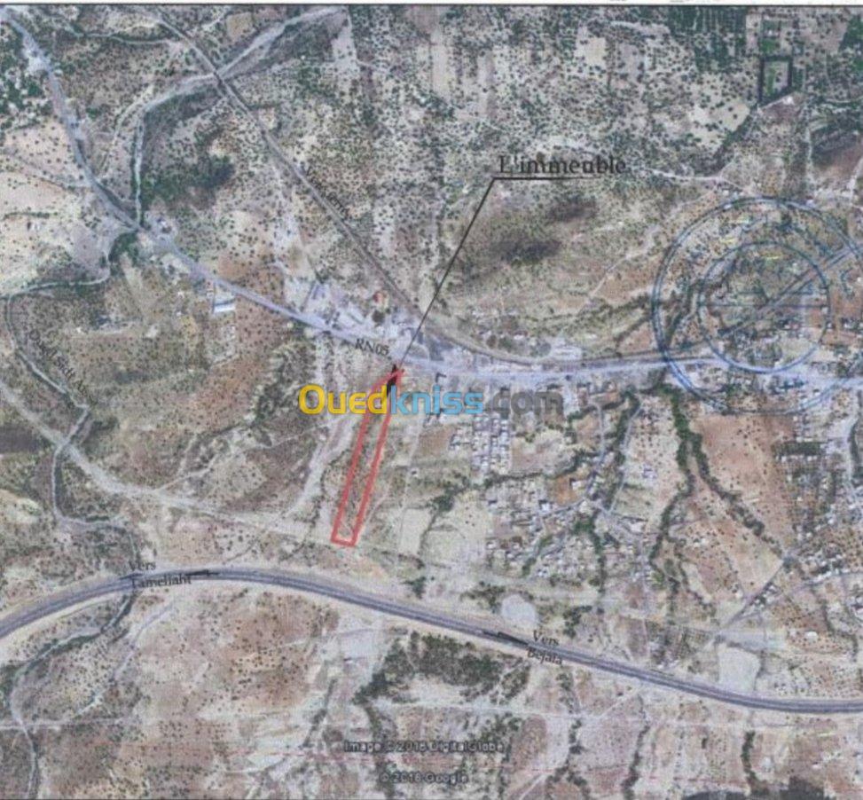 Vente Terrain Agricole Bouira Ath mansour taourirt