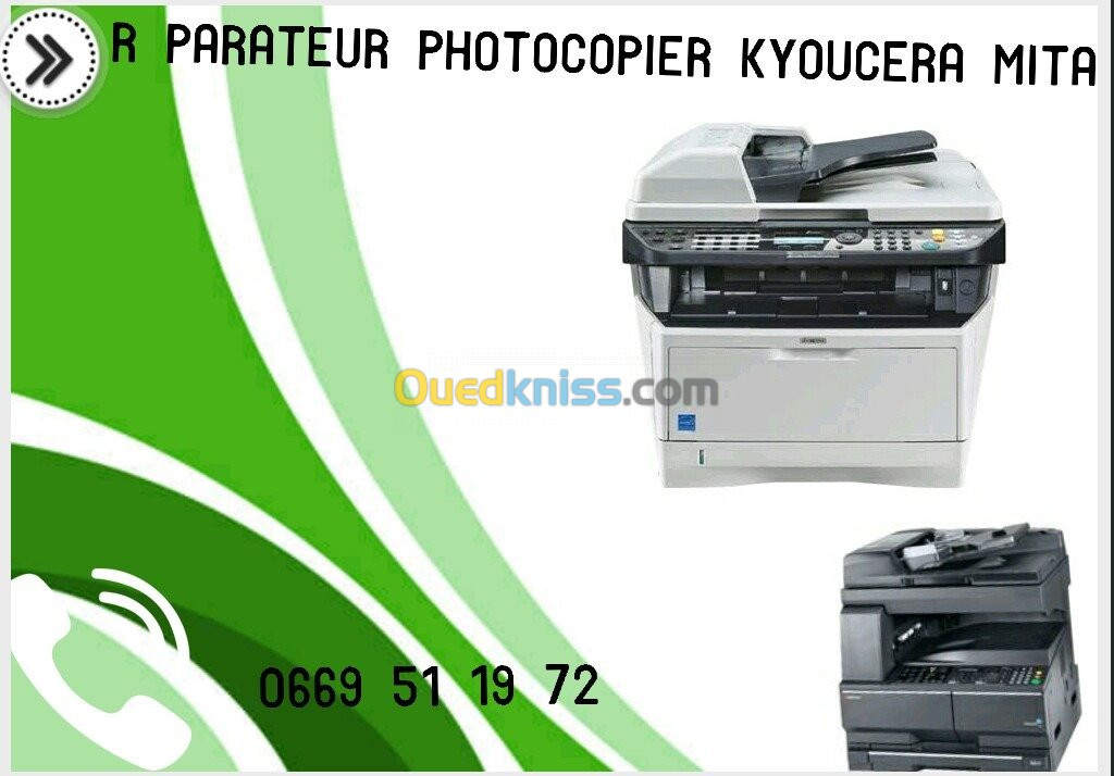 Réparateur photocopie kyocera mita