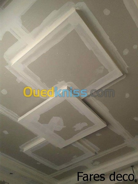 Deco interieure placoplatre et pvc