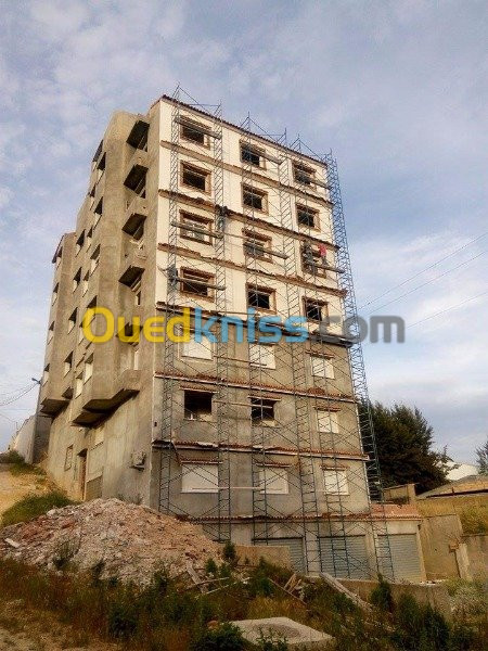 Revêtement de façade en Monocouche 