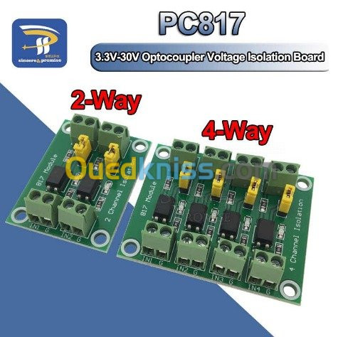 Optocoupleur 1 / 2/ 4 / 8 canaux PC817 Arduino 