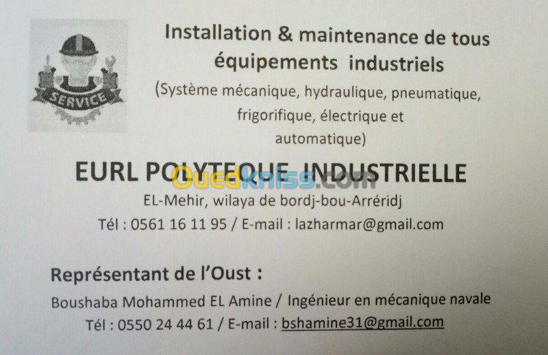 installation et maintenance 