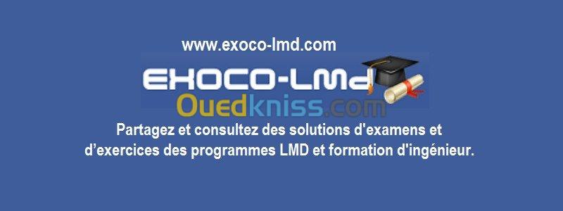 EXAMENS ET EXERCICES CORRIGES