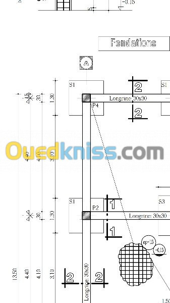 Plans genie civil (autocad)