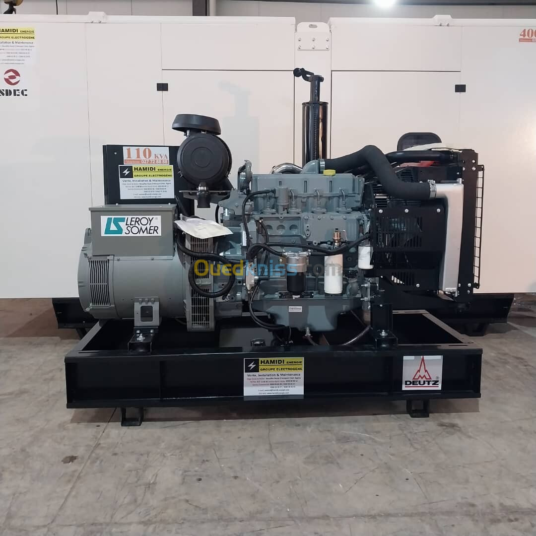 GROUPE ELECTROGENE 110KVA DEUTZ LEROYSOMER