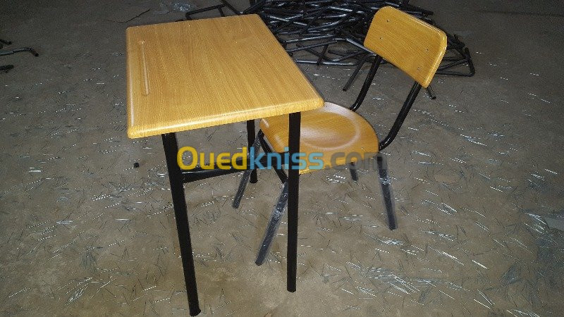 Fabrication mobilier scolaire 