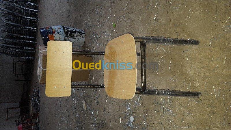 Fabrication mobilier scolaire 