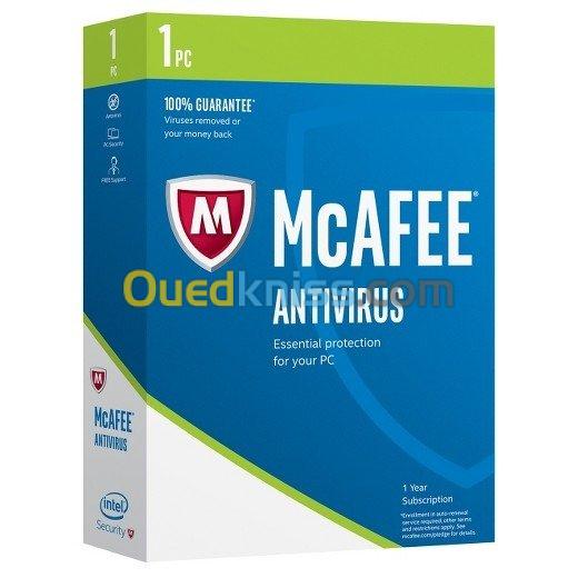 ANTI VIRUS McAFEE 1PC  