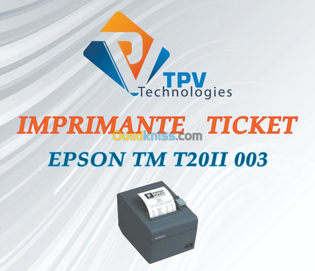 Imprimante ticket Epson TM-20-003 sur