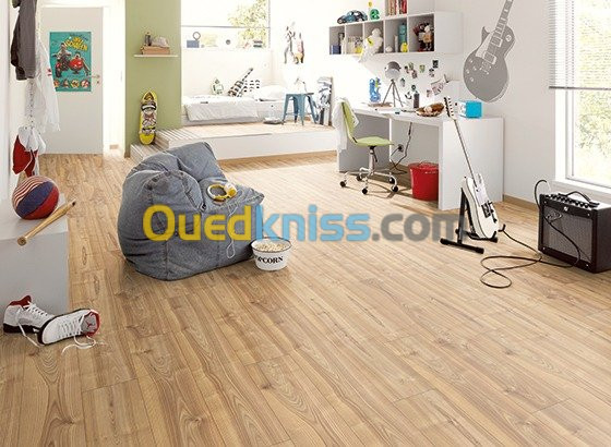 Pose de parquet et palco