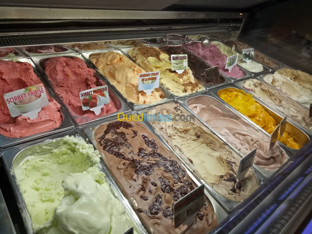 VENTE GLACES ET SORBETS ARTISANALES 