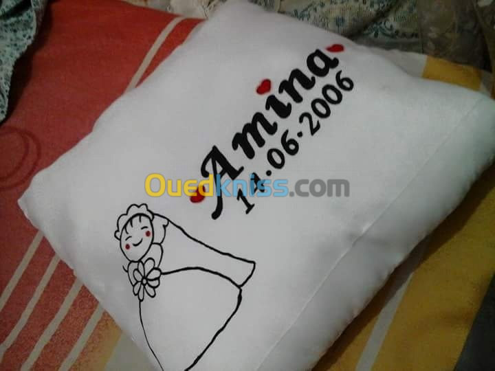 Coussins sur commande 